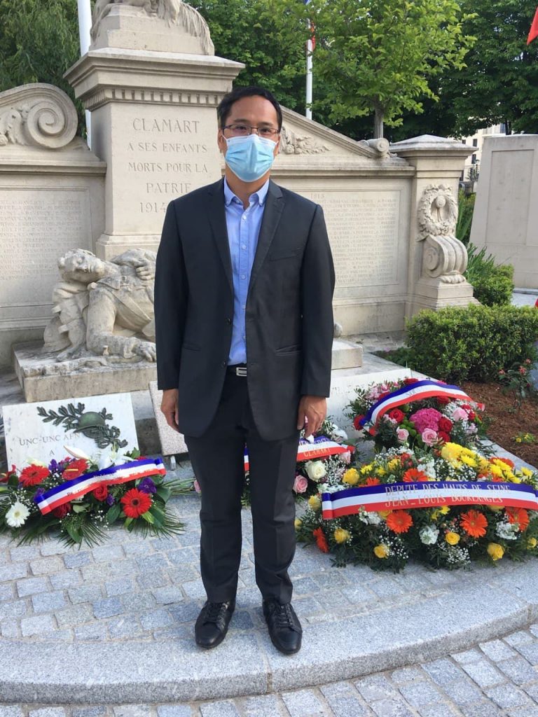 Commémoration des Morts pour la France en Indochine.
